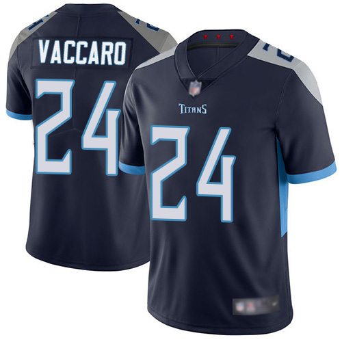 Tennessee Titans Limited Navy Blue Men Kenny Vaccaro Home Jersey NFL Football #24 Vapor Untouchable